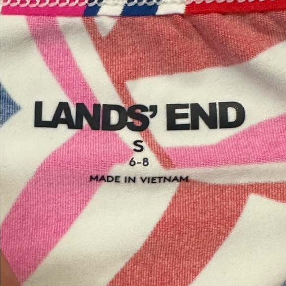 🌂 Lands' End Women's Umbrella Print Long Sleeve Cover-Up - Multicolor  🌂 - Picture 9 of 10